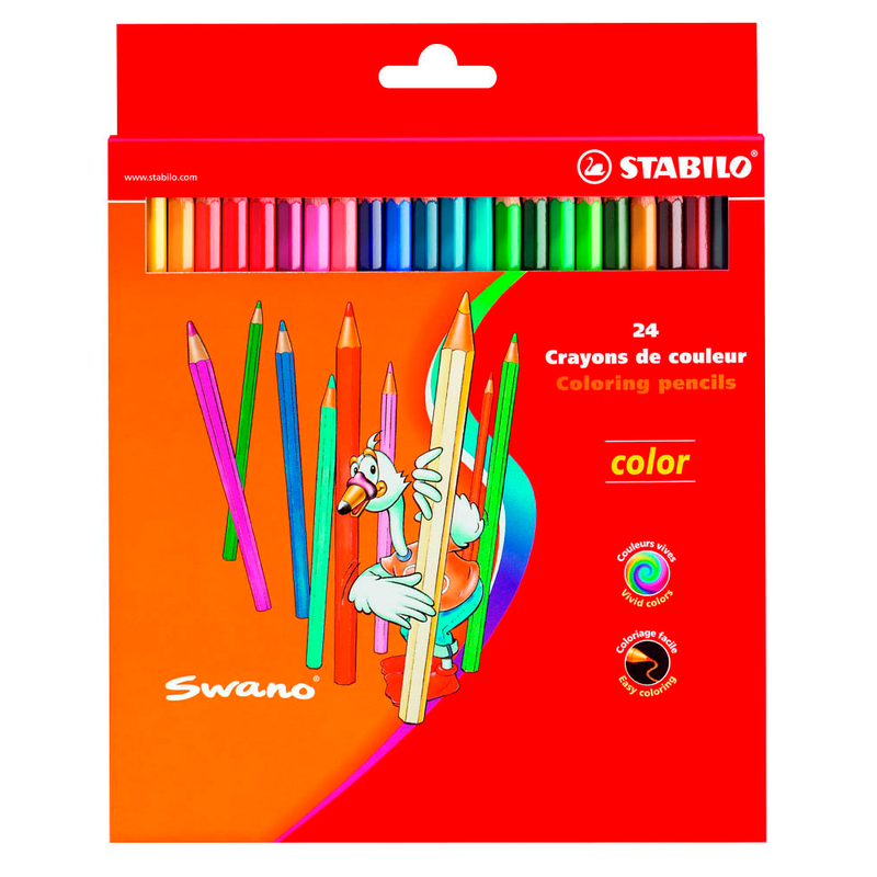 STABILO color Buntstifte farbsortiert, 24 St.