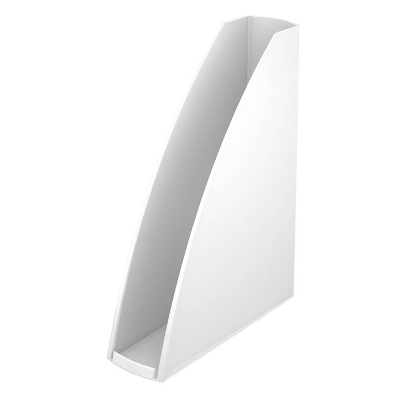 LEITZ Stehsammler WOW 52771001 perlweiss Kunststoff, DIN A4