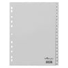 thumb-DURABLE Ordnerregister Vollformat 1-20 grau 20-teilig, 1 St.