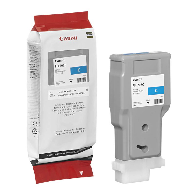 Canon PFI-207 C  cyan Druckerpatrone