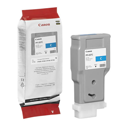 Canon PFI-207 C  cyan Druckerpatrone