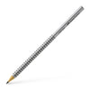 thumb-FABER-CASTELL GRIP 2001 Bleistift HB silber, 1 St.