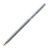 thumb-FABER-CASTELL GRIP 2001 Bleistift B silber, 1 St.