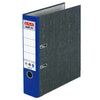 thumb-herlitz maX.file nature Ordner blau marmoriert Karton 8,0 cm DIN A4