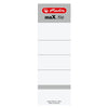 thumb-10 herlitz Ordneretiketten maX.file weiß für 8,0 cm Rückenbreite
