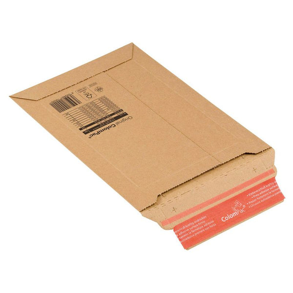 20 ColomPac® Kartonversandtaschen braun für DIN A5