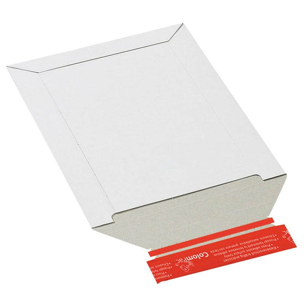 20 ColomPac® Kartonversandtaschen weiß für DIN B5+