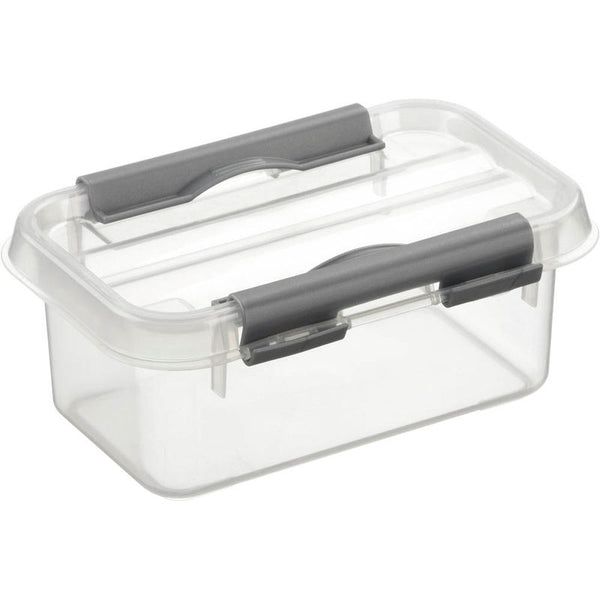 sunware Q-line Aufbewahrungsbox 0,5 l transparent 15,0 x 10,0 x 6,3 cm