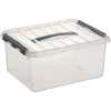 thumb-sunware Q-line Aufbewahrungsbox 15,0 l transparent 40,0 x 30,0 x 18,0 cm