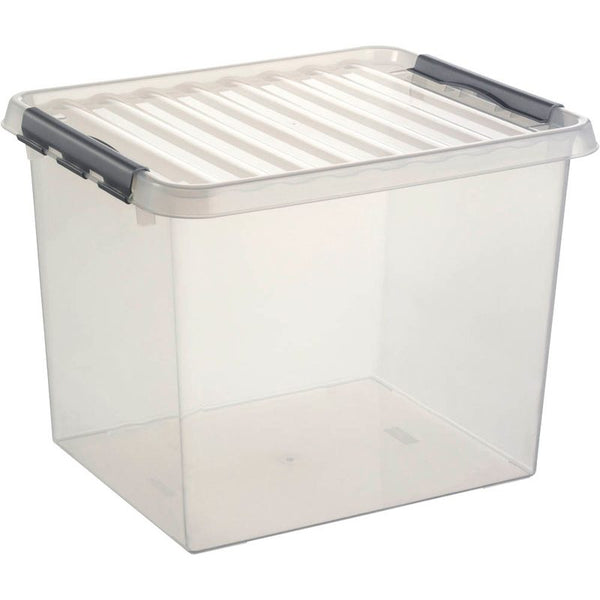 sunware Q-line Aufbewahrungsbox 52,0 l transparent 50,0 x 40,0 x 38,0 cm
