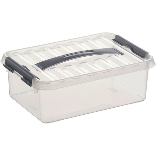 sunware Q-line Aufbewahrungsbox 4,0 l transparent 30,0 x 20,0 x 10,0 cm