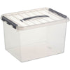 thumb-sunware Q-line Aufbewahrungsbox 22,0 l transparent 40,0 x 30,0 x 26,0 cm
