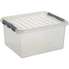 thumb-sunware Q-line Aufbewahrungsbox 36,0 l transparent 50,0 x 40,0 x 25,5 cm