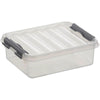 thumb-sunware Q-line Aufbewahrungsbox 1,0 l transparent 20,0 x 15,0 x 6,0 cm