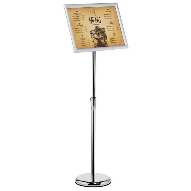 DURABLE Infoständer silber DIN A3