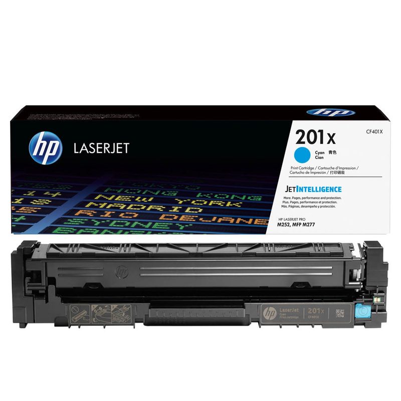 HP 201X (CF401X) cyan Tonerkartusche
