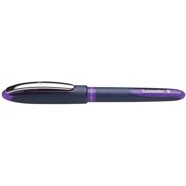 Schneider One Business Tintenroller 0,6 mm, Schreibfarbe: lila, 1 St.