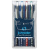 thumb-Schneider One Business Tintenroller 0,6 mm, Schreibfarbe: farbsortiert, 4 St.