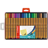 thumb-STABILO point 88 Fineliner farbsortiert 0,4 mm, 25 St.