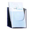 thumb-SIGEL Wandprospekthalter transparent DIN A5
