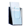 thumb-SIGEL Wandprospekthalter transparent 1/3 DIN A4