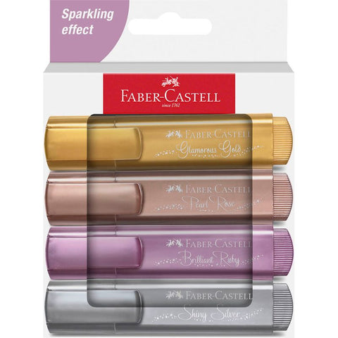 FABER-CASTELL TL 46 Textmarker farbsortiert, 4 St.
