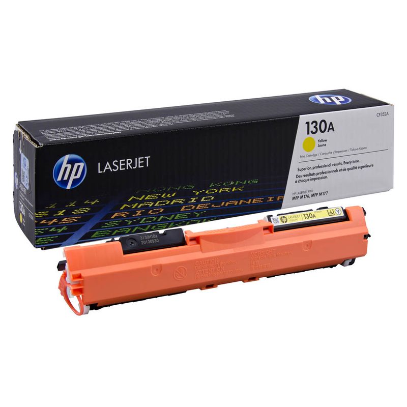 HP 130A (CF352A) gelb Tonerkartusche