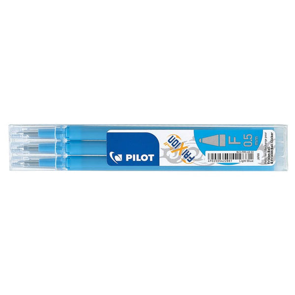 PILOT FRIXION Tintenrollerminen hellblau 0,3 mm 3 St.