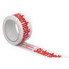 thumb-SUPRA Warnklebeband Sicherheitsband rot/weiß 50,0 mm x 66,0 m 1 Rolle