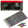 thumb-STABILO Pen 68 metallic Filzstifte farbsortiert, 8 St.
