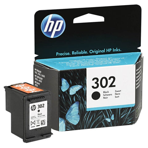 HP 302 (F6U66AE) schwarz Druckerpatrone