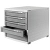thumb-HAN Schubladenbox Contur  dunkelgrau 1505-19, DIN B4 mit 5 Schubladen