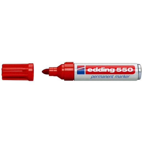 edding 550 Permanentmarker rot 3,0 - 4,0 mm, 1 St.