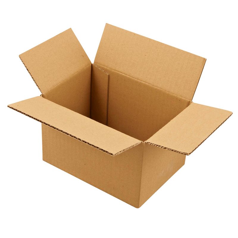 20 Nestler Wellpapp-Faltkartons 1-wellig braun 21,0 x 15,0 x 13,7 cm Außenmaß