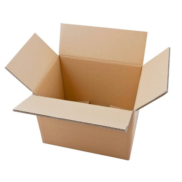 20 Nestler Wellpapp-Faltkartons 2-wellig braun 33,8 x 24,8 x 25,3 cm Außenmaß