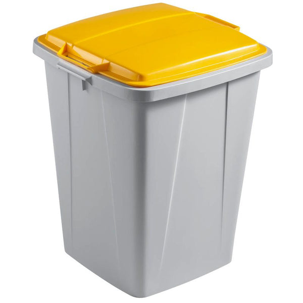 DURABLE Durabin 90 Mülleimer 90,0 l grau, gelb