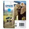thumb-EPSON 24 / T2422  cyan Druckerpatrone