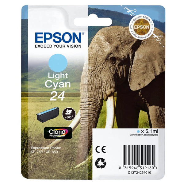 EPSON 24 / T2425  light cyan Druckerpatrone