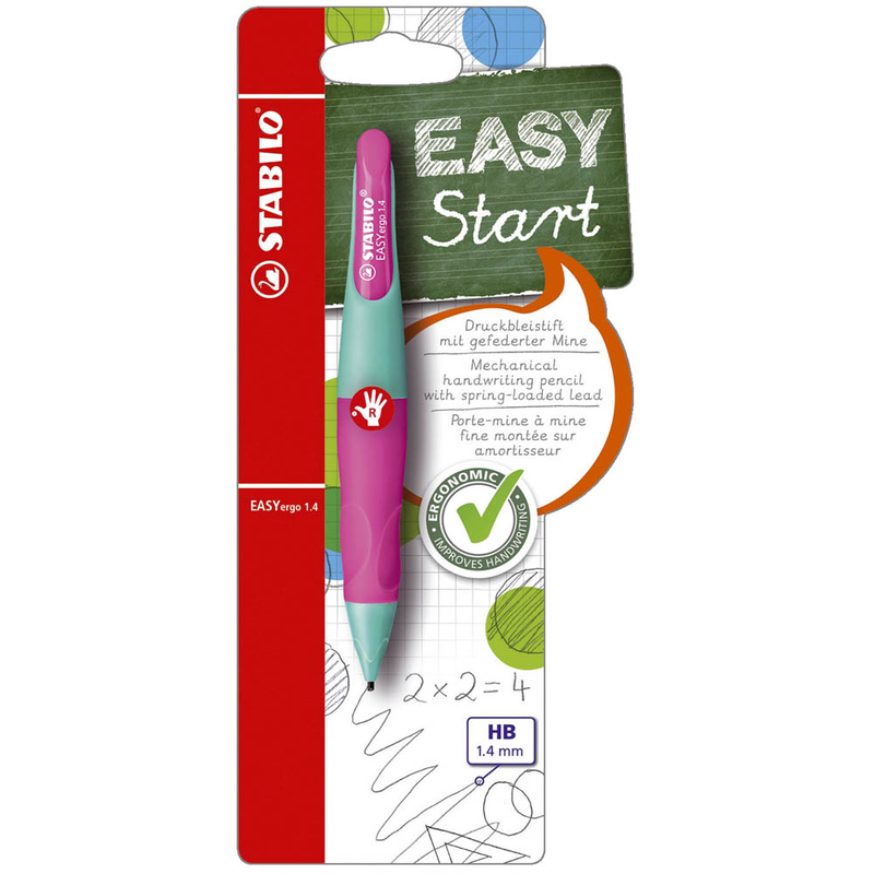 STABILO EASYergo Druckbleistift grün HB 1,4 mm, 1 St.