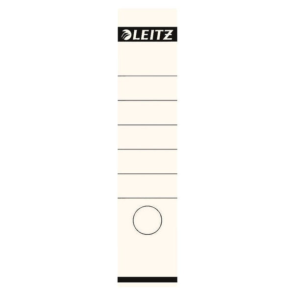 10 LEITZ Ordneretiketten 1640 grau für 8,0 cm Rückenbreite