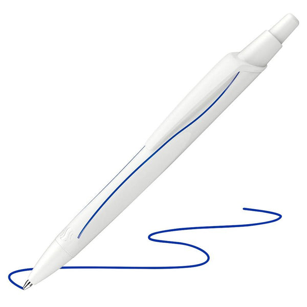 Schneider Kugelschreiber Reco weiß, Schreibfarbe: blau, 1 St.