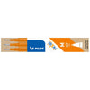 thumb-PILOT FRIXION Tintenrollerminen orange 0,4 mm 3 St.