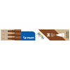 thumb-PILOT FRIXION Tintenrollerminen braun 0,4 mm 3 St.