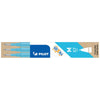 thumb-PILOT FRIXION Tintenrollerminen hellblau 0,4 mm 3 St.