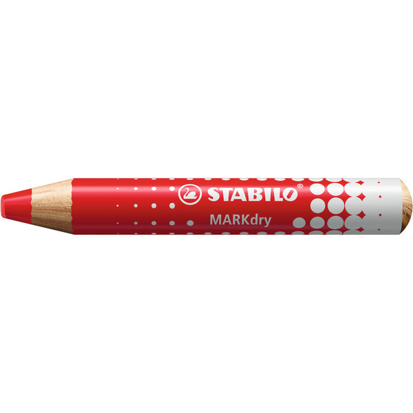 STABILO MARKdry Whiteboard- und Flipchart-Marker rot 1,0 - 10,0 mm, 1 St.