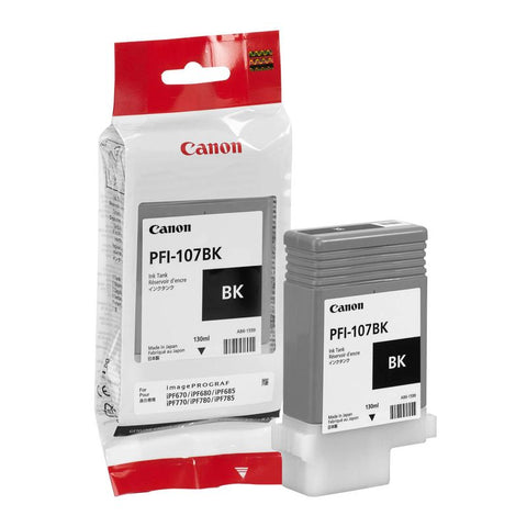 Canon PFI-107 BK  schwarz Druckerpatrone
