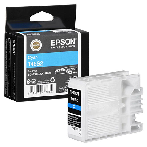 EPSON T46S2  cyan Druckerpatrone