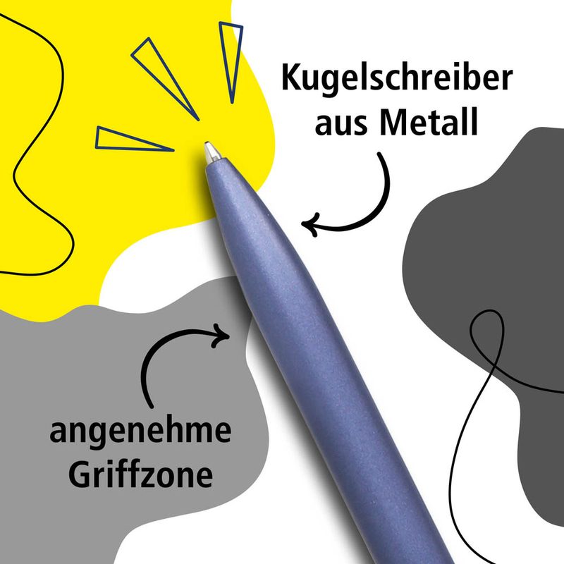 ONLINE® Kugelschreiber Octopen blau, Schreibfarbe: blau, 1 St.