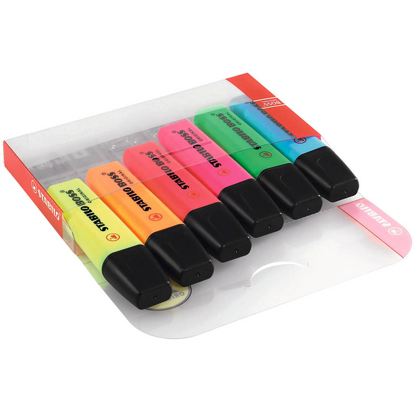 STABILO BOSS ORIGINAL Textmarker farbsortiert, 6 St.