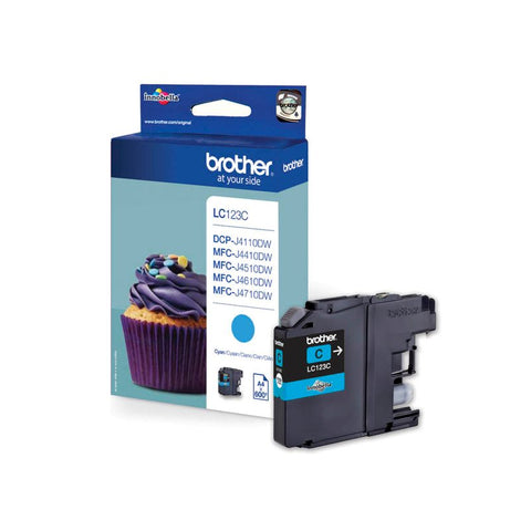 brother LC-123C  cyan Druckerpatrone